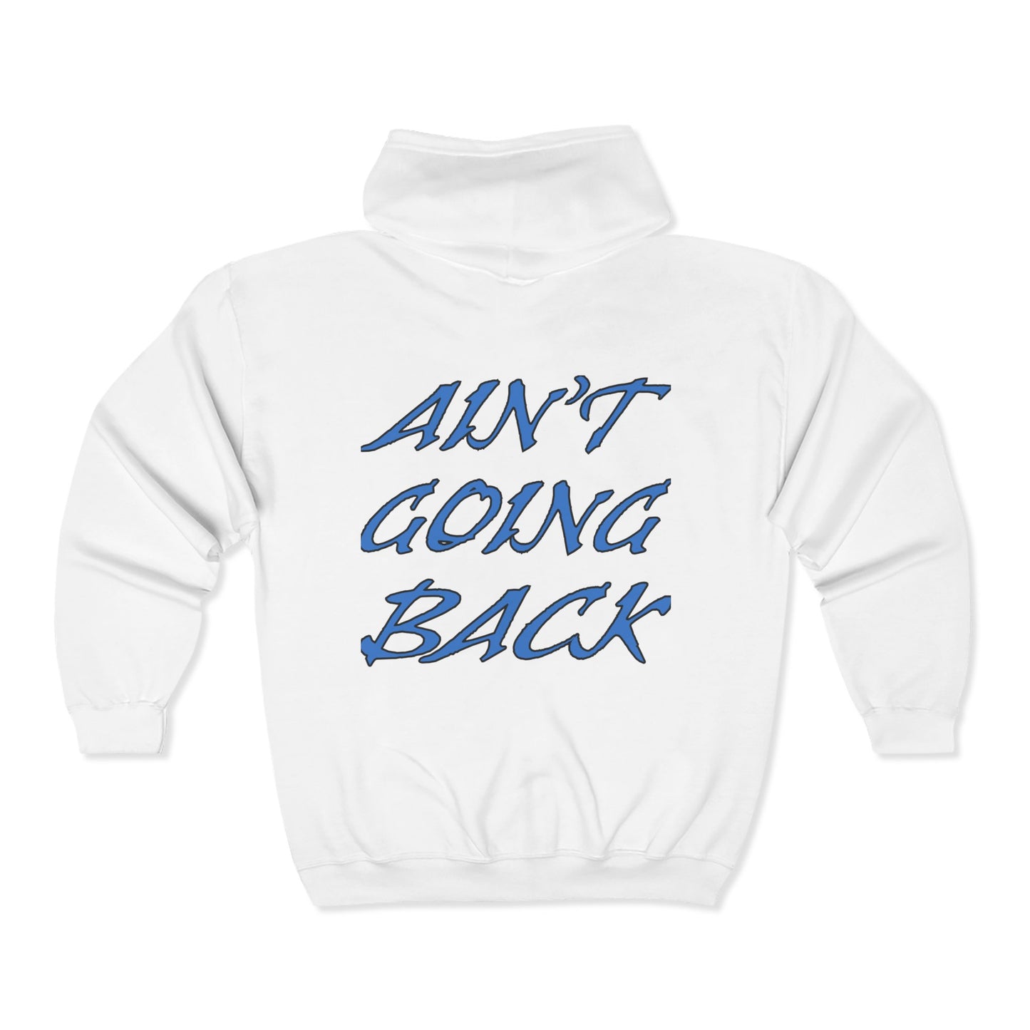 AGB Blue Zip-Up Hoodie