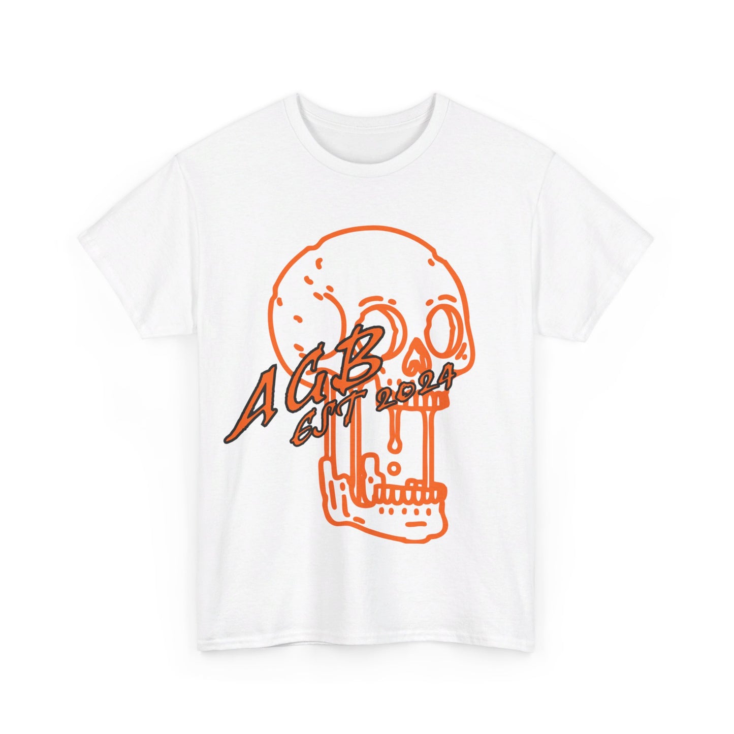 AGB Orange Cotton Tee
