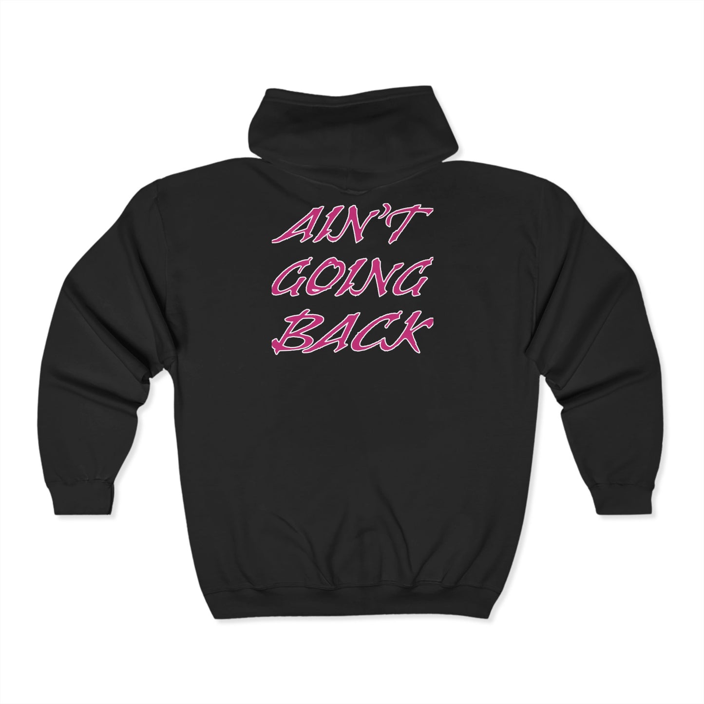 AGB Pink Zip-Up Hoodie