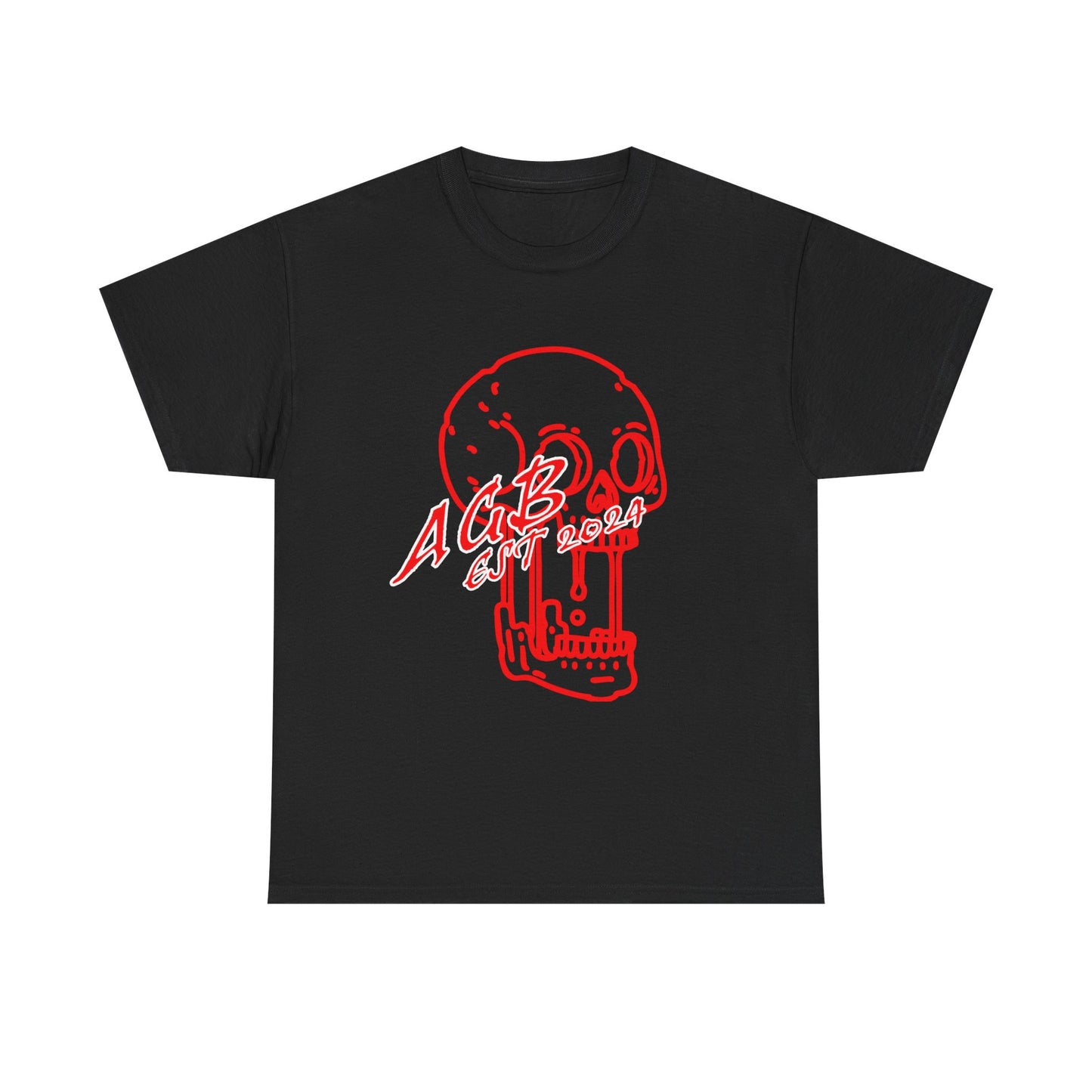 AGB Red Cotton Tee
