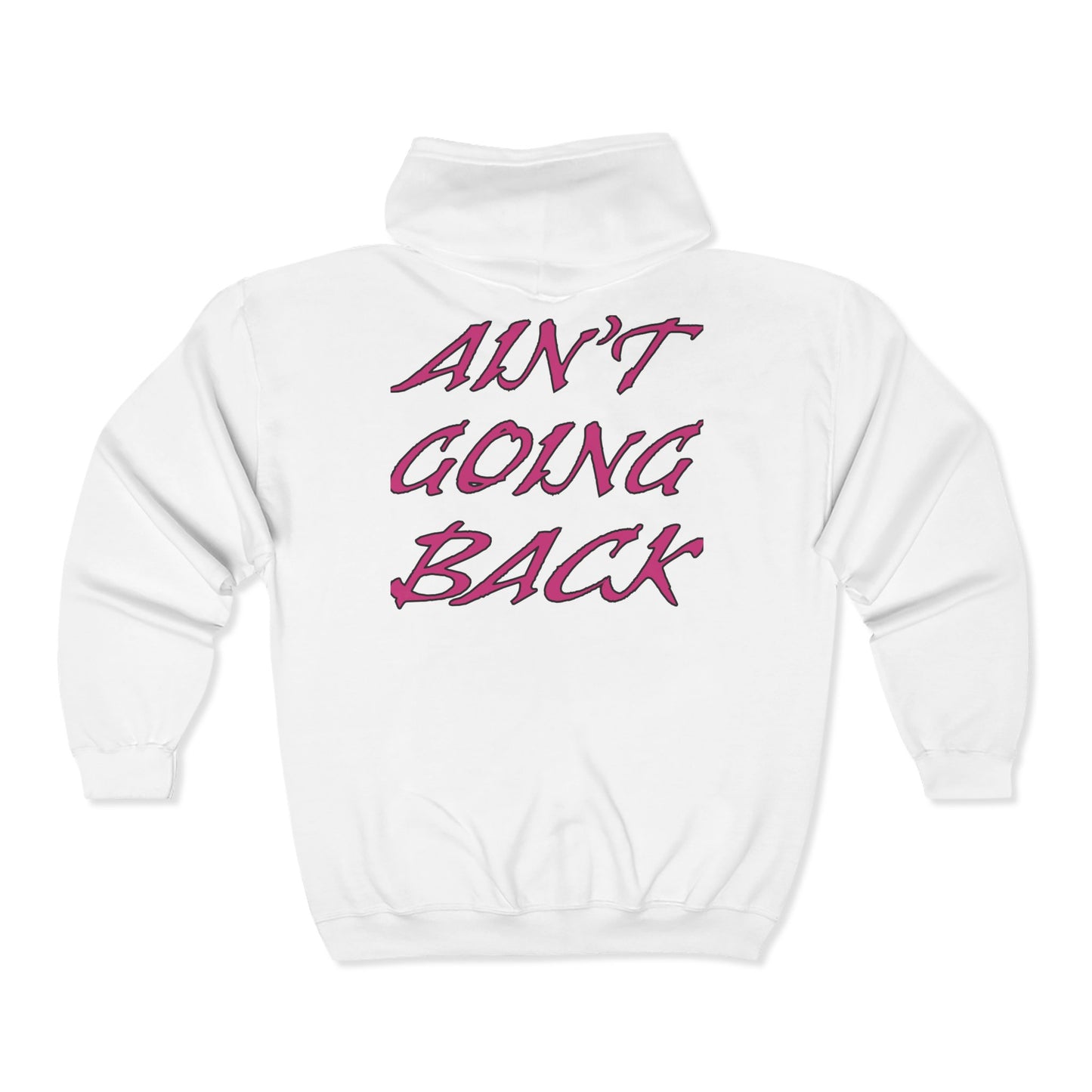 AGB Pink Zip-Up Hoodie