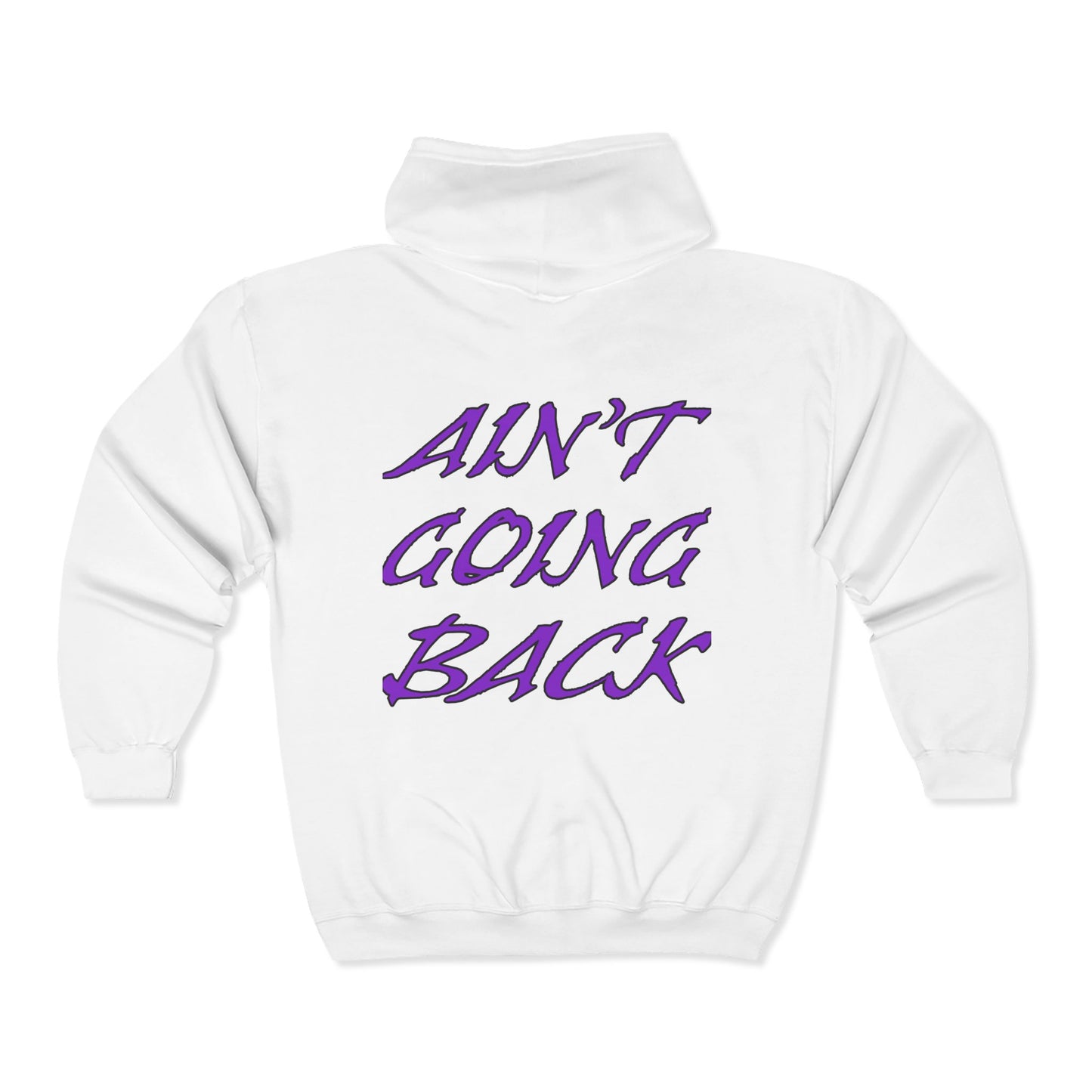 AGB Purple Zip-Up Hoodie
