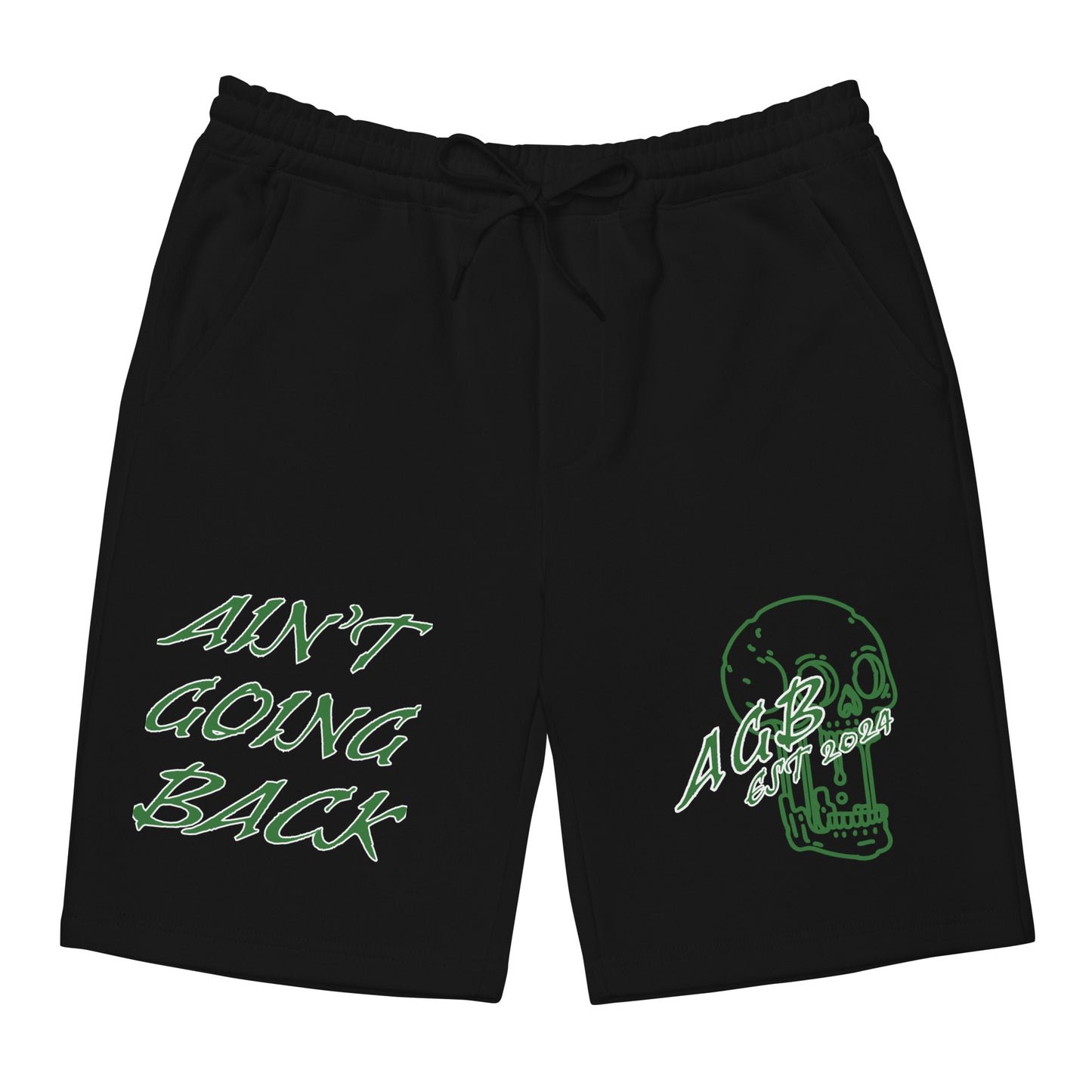 AGB Green Fleece Shorts