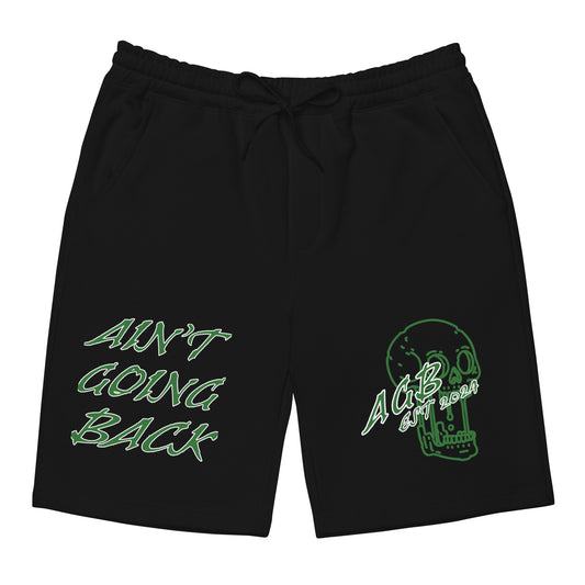 AGB Green Fleece Shorts