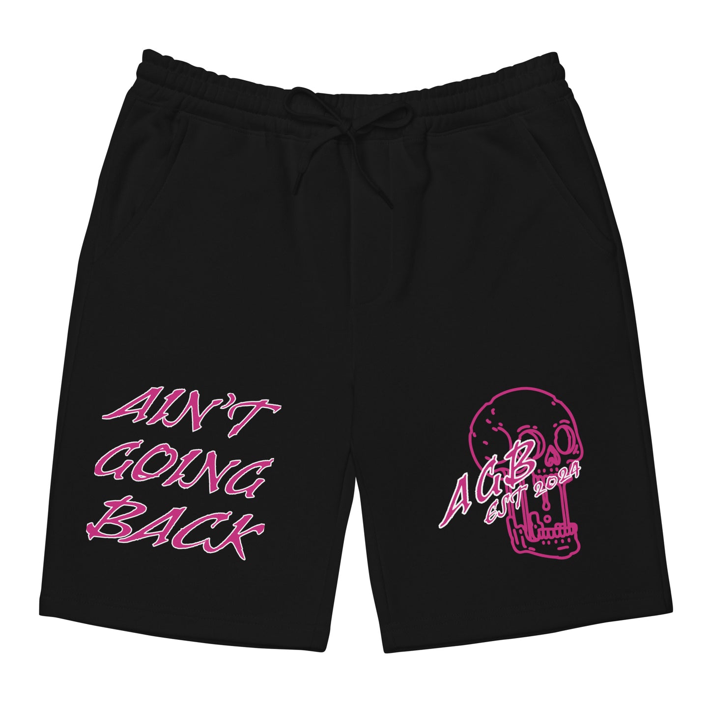 AGB Pink Fleece Shorts