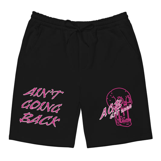 AGB Pink Fleece Shorts