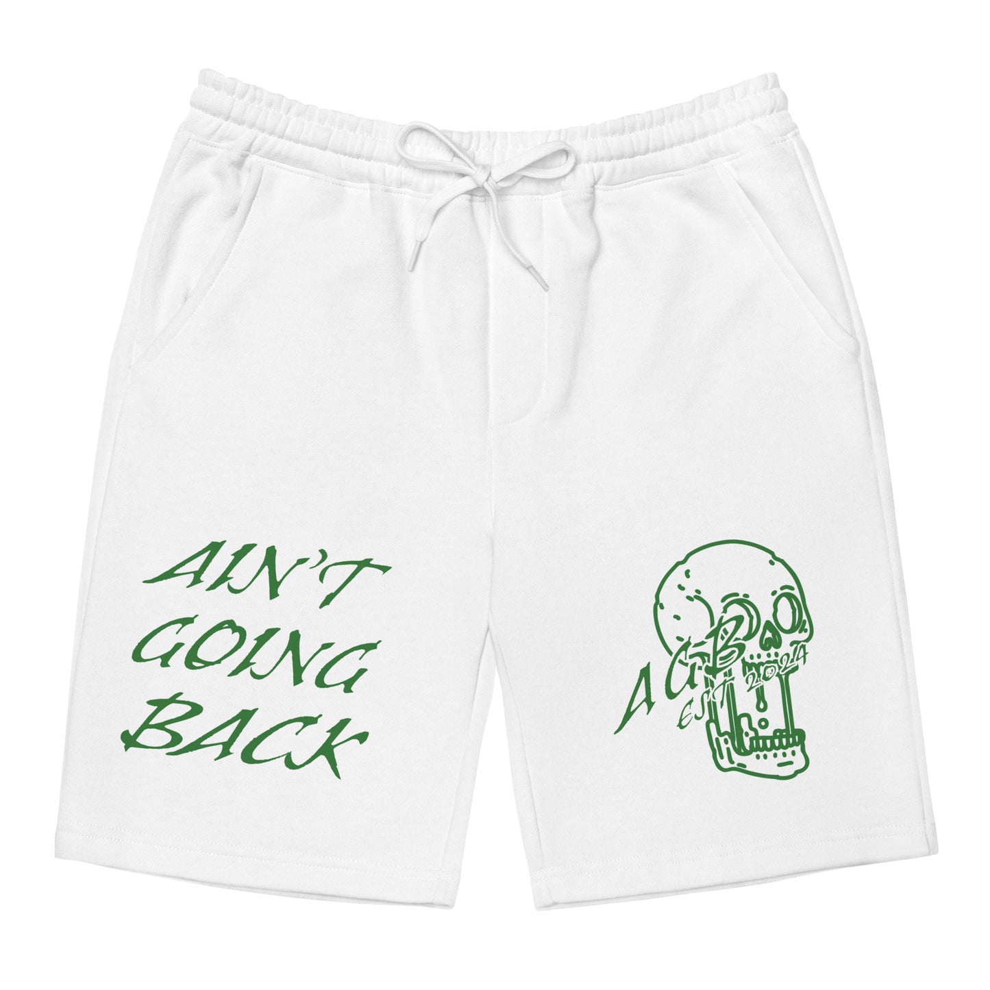 AGB Green Fleece Shorts